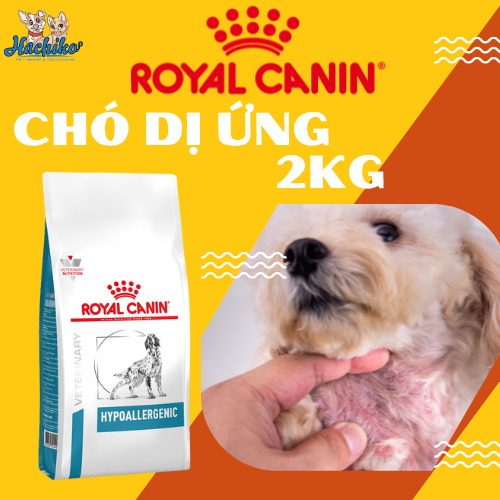 Thức ăn cho chó bị dị ứng Royal Canin Hypoallergenic - 2kg
