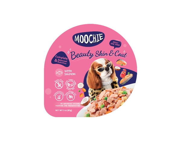Pate cho Chó Moochie hộp 85G 6 vị