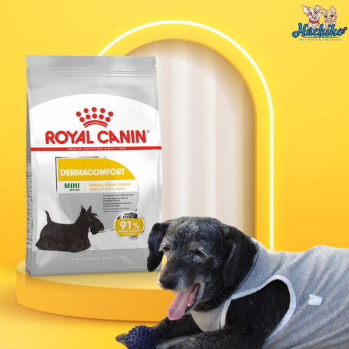 Thức ăn cho chó bị dị ứng, giảm ngứa Royal Canin Mini Dermacomfort - 3kg