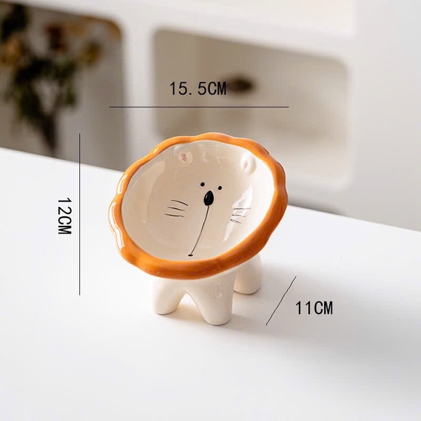 KC Chén sứ hình thú 12*15cm