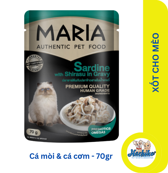 Pate xốt Maria cao cấp dành cho Mèo - 70gr