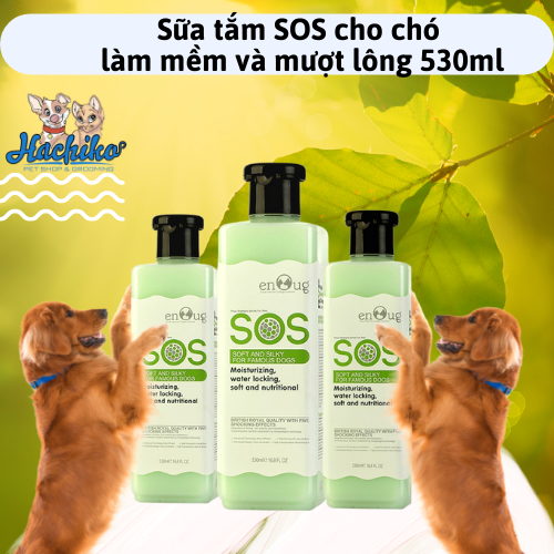 Sữa tắm SOS cho chó làm mềm và mượt lông 530ml