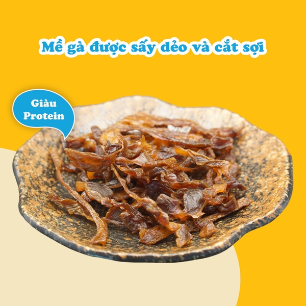 Bánh thưởng Mề gà sấy cho chó DoggyMan - 70gr