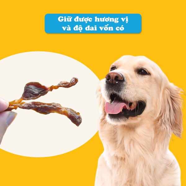 Bánh thưởng Mề gà sấy cho chó DoggyMan - 70gr