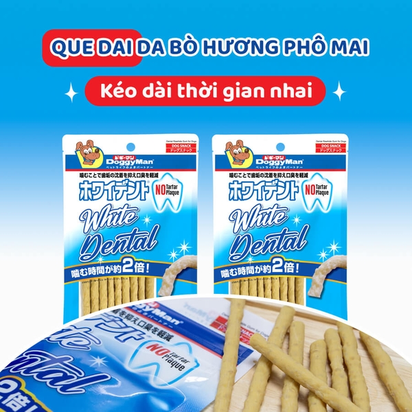 Que dai da bò hương pho mai Doggy Man - 120g
