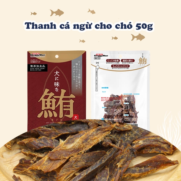 Doggy Man - Thanh cá ngừ cho chó 50gr