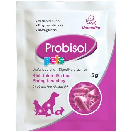 Men tiêu hóa cho Chó Mèo Probisol Pets 5g
