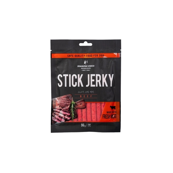 Pp Thịt BÒ que cho chó Stick Jerky 90gr