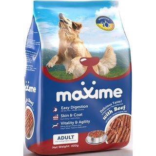 Thức ăn hạt cho chó trưởng thành Maxime Adult vị bò