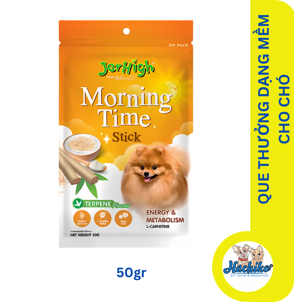 Que thưởng dạng mềm cho chó JERHIGH Morning Time - 50gr