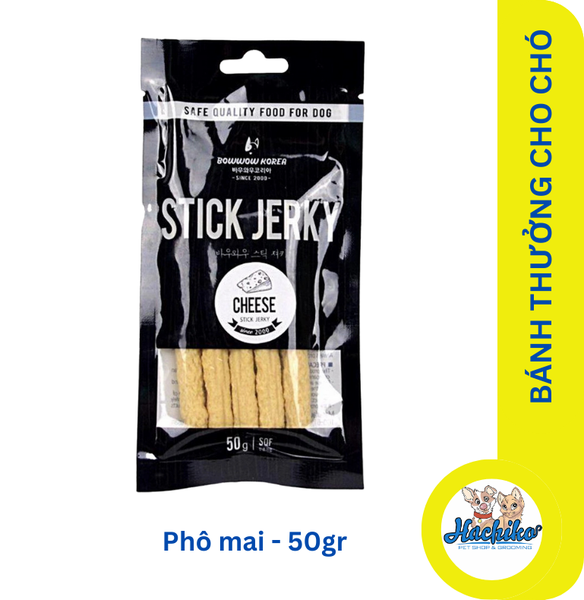 Bánh thưởng thịt que gặm cho chó Bowwow - 50gr