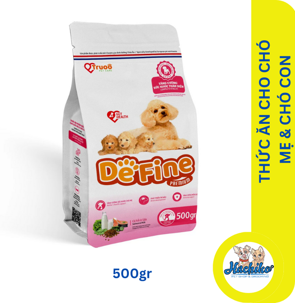 Thức ăn cho chó mẹ và chó con Define - 500gr/2kg
