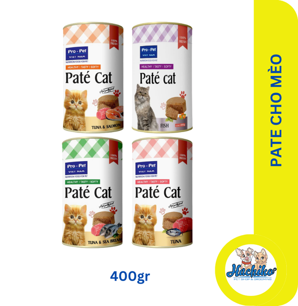 Pate cho mèo Pate Cat Pro Pet - 400gr