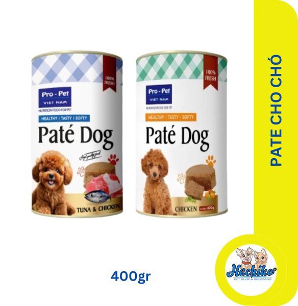 Pate cho chó mọi lứa tuổi Pro-Pet - Lon 400gr