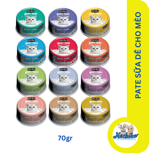 Pate sữa dê KitCat Goat Milk dành cho Mèo - 70g
