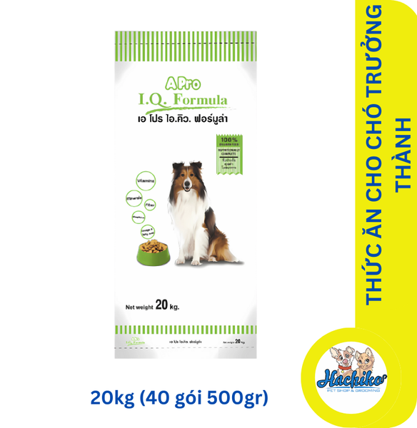 Thức ăn cho chó trưởng thành A Pro I.Q Formula - 500gr/20kg