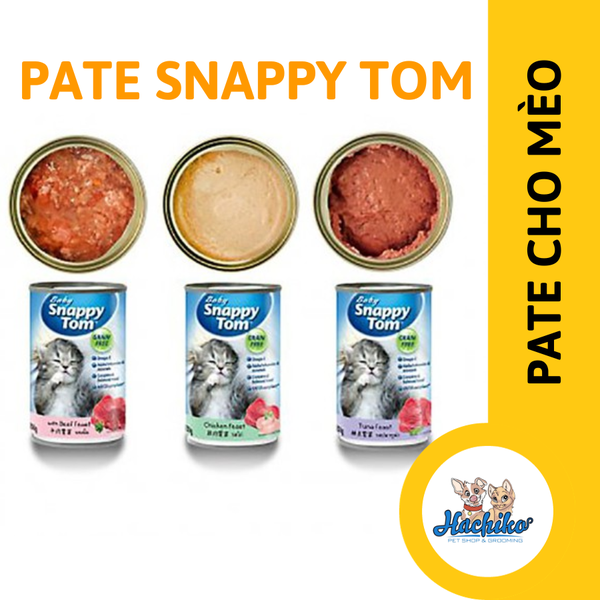 Pate hỗn hợp Snappy Tom cho mèo con 150gr