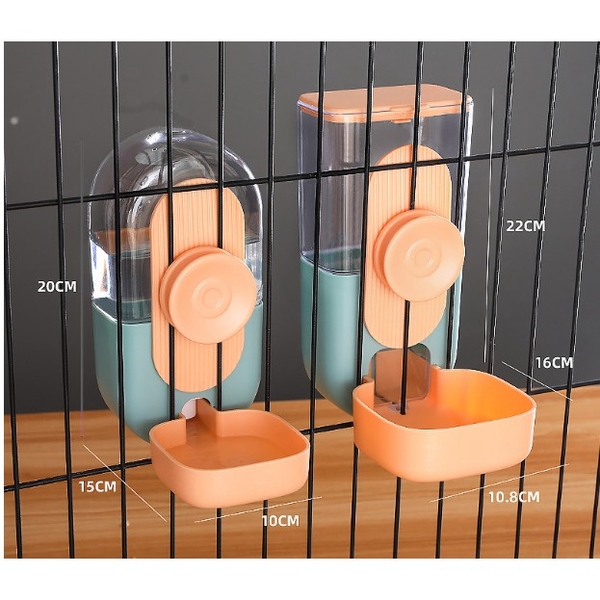 Bát ăn treo chuồng dành cho chó mèo LS278