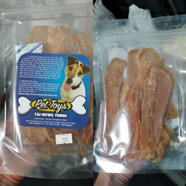 Bánh xương ức gà cho Chó 989