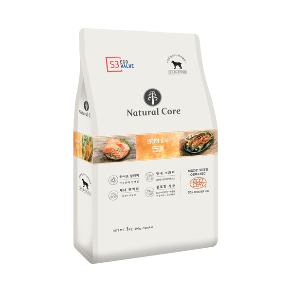 PP Natural Core Thức ăn chó S3 cá hồi 1kg
