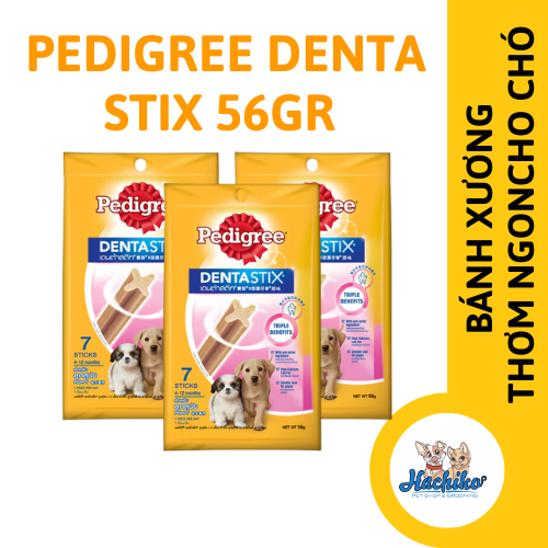 Bánh xương Pedigree Denta Stix sạch răng cho chó 56Gr
