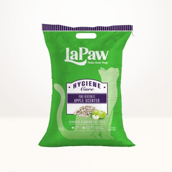 Cát vệ sinh đất sét Lapaw Pure Bentonite cho mèo - 10kg 20 lít