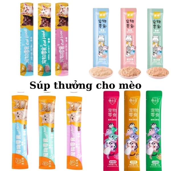 Súp thưởng Shizuka cho Mèo siêu ngon bổ dưỡng 15g
