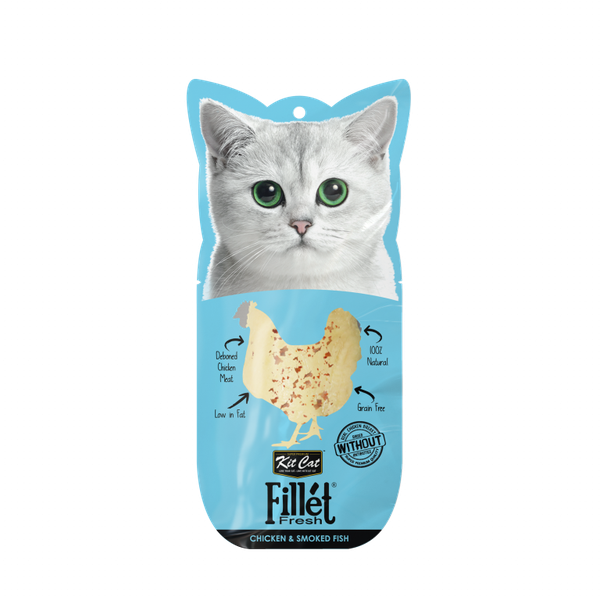 Bánh thưởng cho mèo Kit cat - Fillet cá ngừ 30gr
