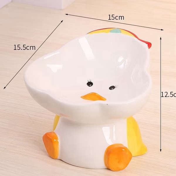 KC Chén sứ hình thú 12*15cm