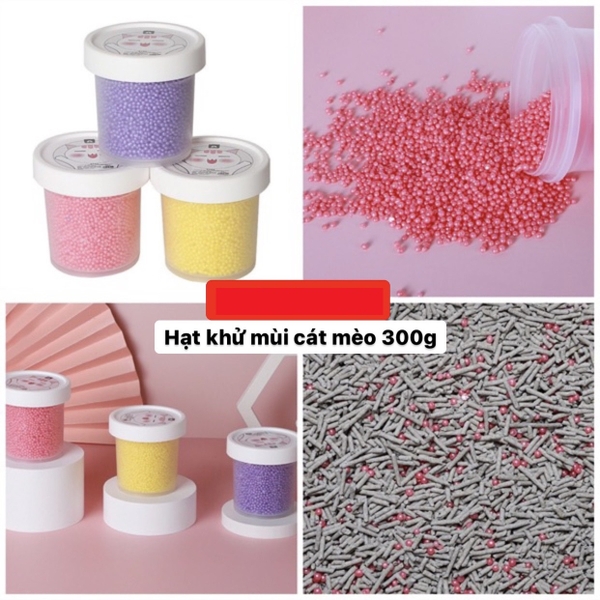 Spet Hạt khử mùi cát mèo 300gr