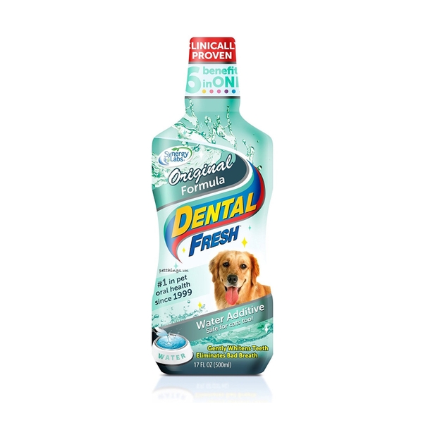 Dental Fresh for Dog 237ml - Nước uống hết hôi miệng cho chó