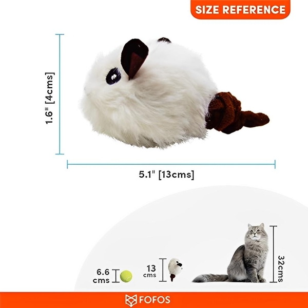 PetQ Chuột kéo dây tự động cho mèo Fofos