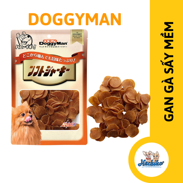 Gan gà sấy mềm DoggyMan cho chó - 80gr