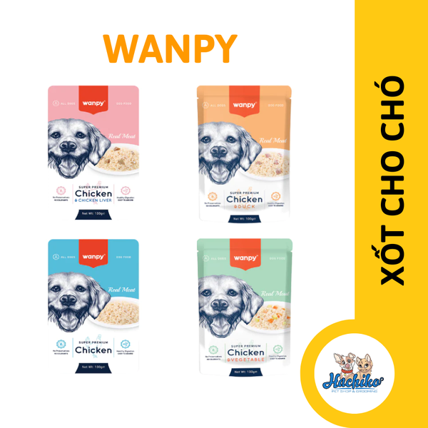 Wanpy xốt cho Chó Super Premium 100gr