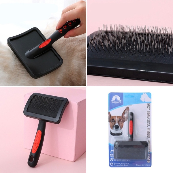 Lược chải xù cán đen