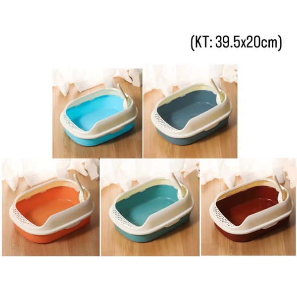 Khay vệ sinh cho mèo Elip nhỏ 39.5*20 cm