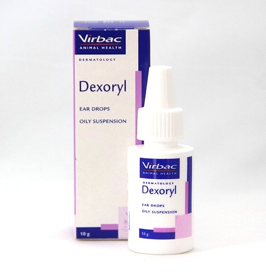 THUỐC NHỎ TAI CHO CHÓ MÈO DEXORYL