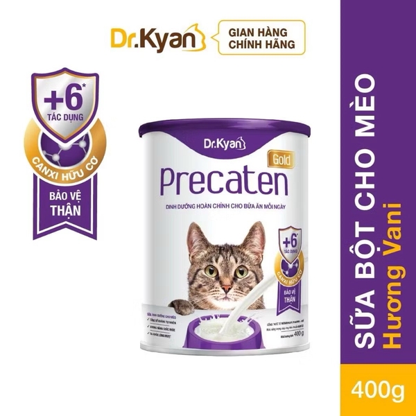 Sữa bột cho mèo Dr.Kyan Precaten Gold - 100gr/ 400gr