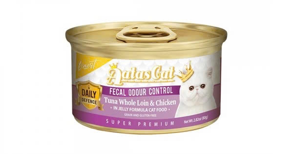 Aatas Cat - Fecal Odour Control 80g - Pate mèo kiểm soát mùi hôi