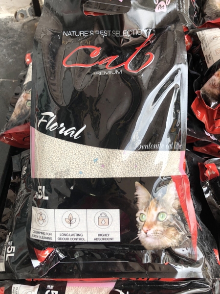 Cát vệ sinh đất sét vón cục Cat's Eye Bentonite Cat Litter - 5 lít/10 lít