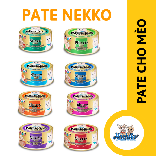 Pate mèo lon Nekko Gold cho mọi lứa tuổi - 85gr