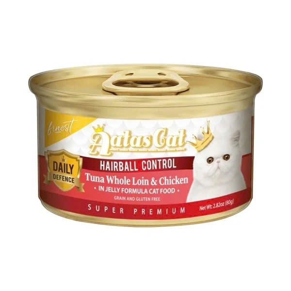 Aatas Cat - Hairball Control 80g - Pate mèo kiểm soát búi lông