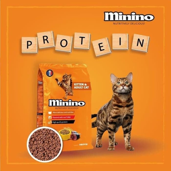 Minino Tuna Flavor 1.3kg (6gx1.3kg) - Cá ngừ