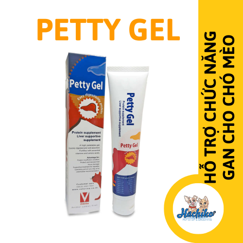 Gel dinh dưỡng Petty Gel ( hỗ trợ điều trị bệnh gan ) cho chó mèo