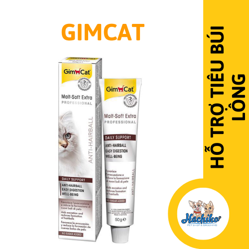 Gimcat Gel soft extra paste-ngăn ngừa búi lông 50gr dành cho mèo