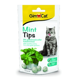 Gimcat Snack MintTips 40gr-bánh thưởng vị bạc hà