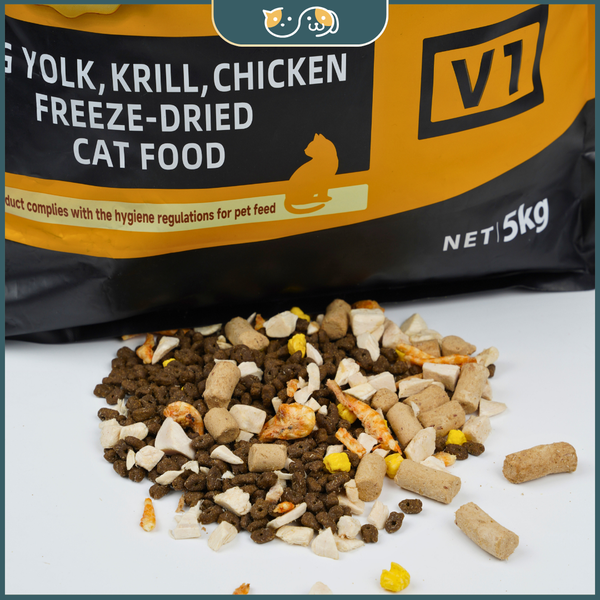 S2Pet Hạt thức ăn mèo V1 5kg