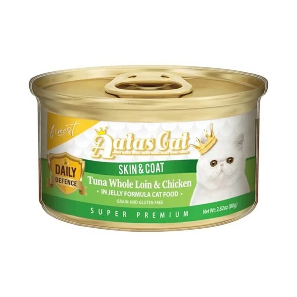 Aatas Cat - Skin & Coat 80g - Pate mèo chăm sóc da lông