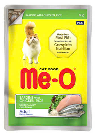Pate xốt cho mèo trưởng thành Me-O Wet food Adult - 80gr
