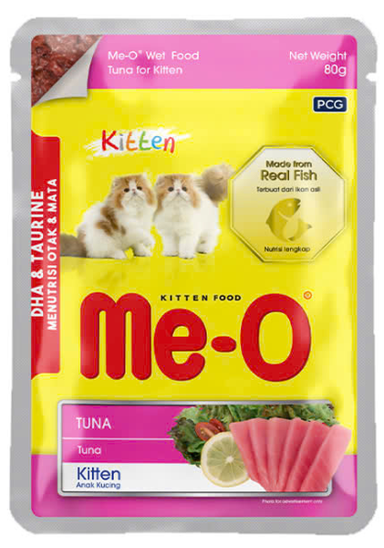 Pate xốt cho mèo trưởng thành Me-O Wet food Adult - 80gr